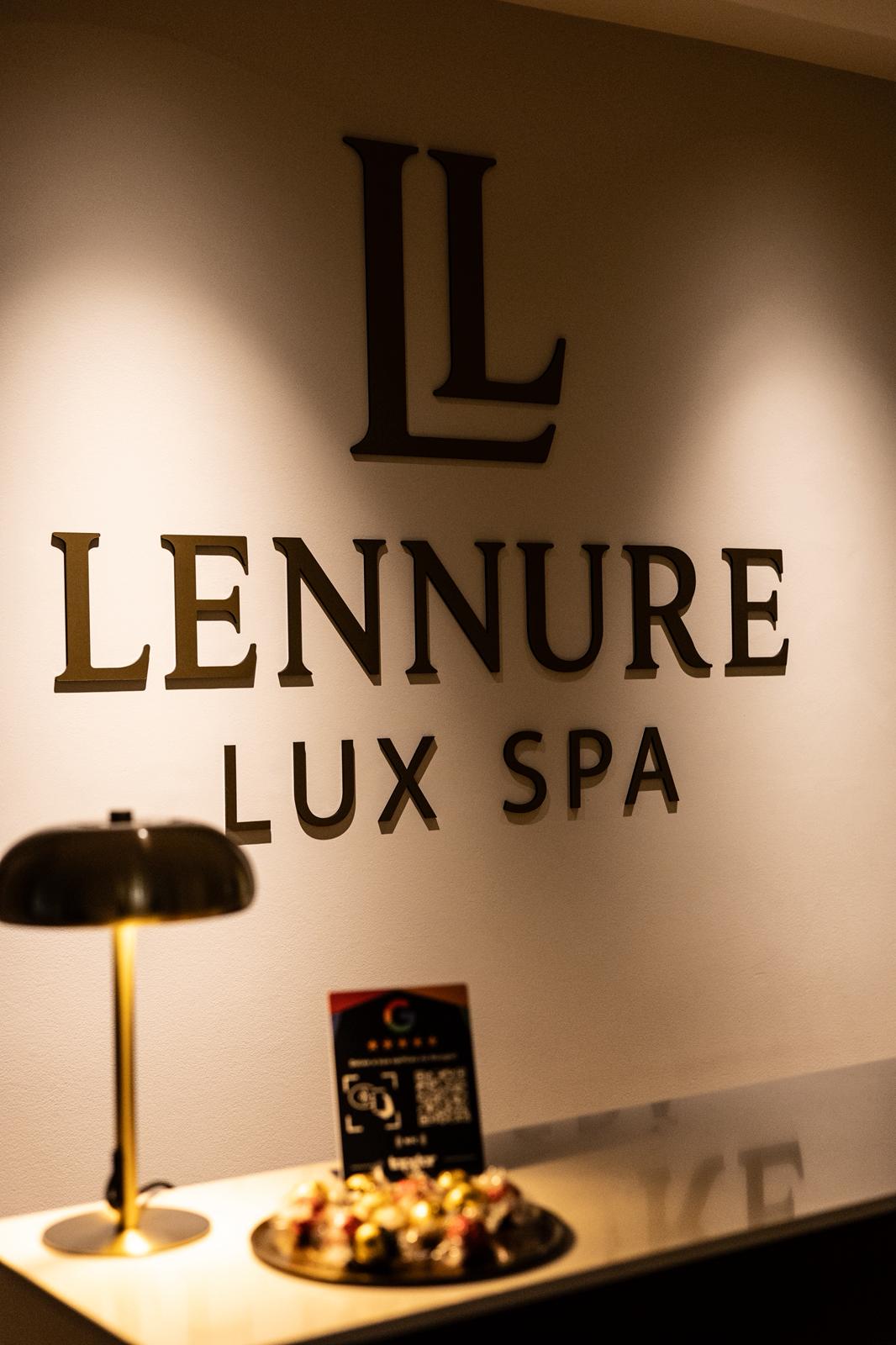 Receção do Lennure Lux Spa